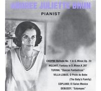 Brun, Andree Juliette - Chopin Mozart Debussy-A Piano Recital