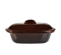 BRUNA COLI' CUOCI ARROSTO IN TERRACOTTA CON COPERCHIO cm 37x23