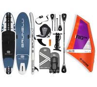 BRUNELLI 10.8 iSUP Windsurf iRIG M Set Tavola Gonfiabile Paddleboard Blu