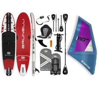 BRUNELLI 10.8 iSUP Windsurf iRIG M Set Tavola Gonfiabile Paddleboard Blu