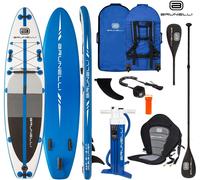 BRUNELLI 10.8 Premium Sup Tavola Stand Up Paddle Con Pinna Corda E Kajak Sedile