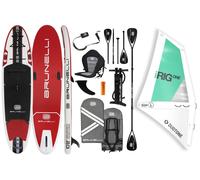 BRUNELLI 10.8 Windsurf iSUP Board Gonfiabile Stand Up Paddle iRIG L Set