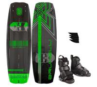 BRUNELLI CARBON Wakeboard SET 138 CM Wake Imbragatura
