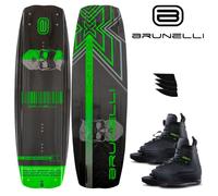 BRUNELLI Carbonio Wakeboard Set 138 CM Con Jobe Maze