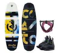 Brunelli COASTO Topaz 140 Package Wakeboard Flex manubrio con rilegatura 39-46