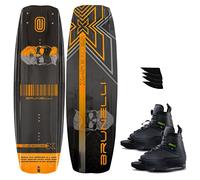 BRUNELLI Set di wakeboard in carbonio, 138 cm, con rilegatura Jobe Maze Wakeboard