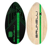 BRUNELLI Tavola da skimboard in legno, da surf, 91 cm