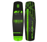 BRUNELLI Wood Flex Pro Cavo Park Wakeboard Barca E Wakepark Grind-Base 145cm