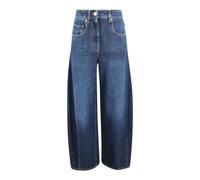 Brunello Cucinelli - Authentic Denim Wide Pantaloni - - Jeans - Donna - Blu - M