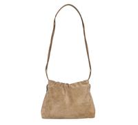 Brunello Cucinelli, ,Bags ,Donna ,Beige ,ONE SIZE BC Duo Suede Shoulder Bag