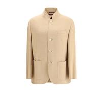 Brunello Cucinelli Beige Cashmere Coat - S