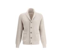 Brunello Cucinelli Beige Cotton Cardigan - IT46 | S