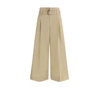 Brunello Cucinelli Beige Cotton Cropped Pants - IT40 | M