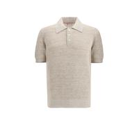 Brunello Cucinelli Beige Cotton Polo Shirt - IT46 | S