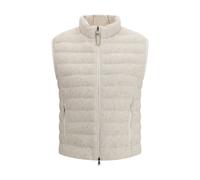 Brunello Cucinelli Beige Goose Down Sleveless Jacket - IT42 | L