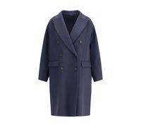 Brunello Cucinelli Blue Cashmere Coat - IT40 | M