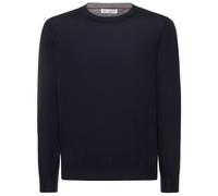 Brunello Cucinelli Blue Cashmere Men Sweater - IT54 | XXL