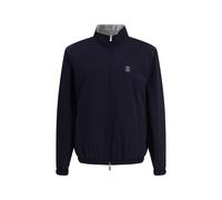 Brunello Cucinelli Blue Polyamide Shell Jacket - XXL