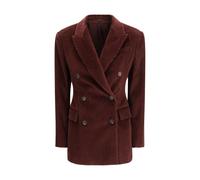 Brunello Cucinelli Bordeaux Cotton Coat - IT38 | S