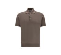 Brunello Cucinelli Brown Cotton Polo Shirt - IT48 | M