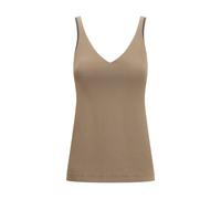 Brunello Cucinelli Brown Cotton Top - S