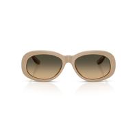 Brunello Cucinelli Claire Bc 4021s Occhiali Da Sole Donna Marrone Ovali Grigio 55mm