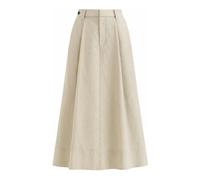 Brunello Cucinelli - Cotton Midi Skirt - - Skirts - Donna - Beige - S