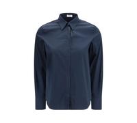 Brunello Cucinelli - Cotton Shirt - - Blouses & Shirts - Donna - Blu - L