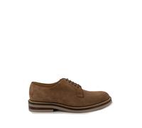 Brunello Cucinelli - Derby in camoscio - - Shoes - Uomo - Marrone - 44 EU