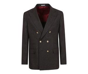 Brunello Cucinelli - Elegant Suit Jacket - - Jackets - Uomo - Marrone - L