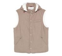 Brunello Cucinelli - Gilet Elegante per Uomo - - Jackets - Uomo - Marrone - L