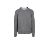 Brunello Cucinelli Gray Cashmere Men Sweater - IT56 | 3XL