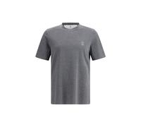 Brunello Cucinelli Gray Cotton T-Shirt - S