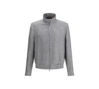 Brunello Cucinelli Gray Linen Bomber - IT52 | XL