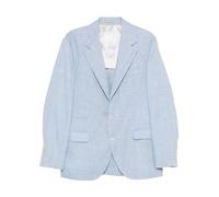 Brunello Cucinelli, ,Jackets ,Uomo ,Blu ,L Blazer monopetto