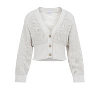 Brunello Cucinelli, ,Knitwear ,Donna ,Beige ,S Cotton Cardigan
