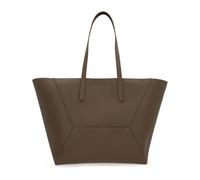 Brunello Cucinelli - Leather Tote Bag - - Bags - Donna - Grigio - ONE SIZE