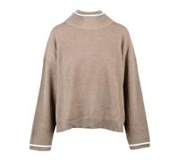 Brunello Cucinelli - Maglia Cannettata - - Knitwear - Donna - Beige - M