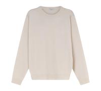 Brunello Cucinelli - Maglione Girocollo in Cashmere - - Knitwear - Donna - Beige - S