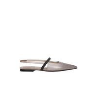 Brunello Cucinelli - Mocassini Slingback - - Shoes - Donna - Beige - 36 EU