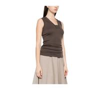 Brunello Cucinelli - Monile Tank Top - -Tops -Donna -Marrone -M