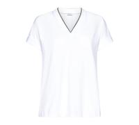 Brunello Cucinelli - Monili V-neck T-Shirt - - Tops - Donna - Bianco - L