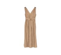 Brunello Cucinelli - Mq988A5092 Midi Dress - - Dresses - Donna - Beige - M