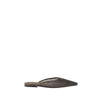 Brunello Cucinelli - Mules con Ricamo Prezioso a Rete - - Shoes - Donna - Marrone - 39 EU
