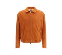 Brunello Cucinelli Multicolor Calf Leather Bos Taurus Jackets And Coat - S