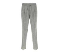 Brunello Cucinelli - Pantaloni a Pieghe con Coulisse - - Trousers - Uomo - Grigio - L