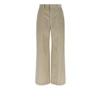 Brunello Cucinelli - Pantaloni ampi - - Trousers - Donna - Beige - M