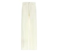 Brunello Cucinelli - Pantaloni Cinque Tasche - - Trousers - Donna - Bianco - M