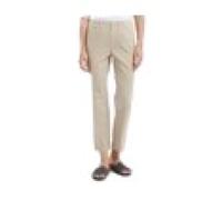 Brunello Cucinelli - Pantaloni cropped - - Trousers - Donna - Beige - M