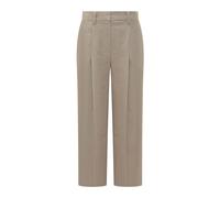 Brunello Cucinelli - Pantaloni in lino - - Trousers - Donna - Beige - M